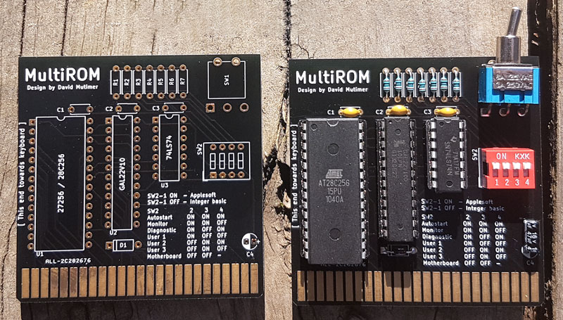 MultiROM Production cards