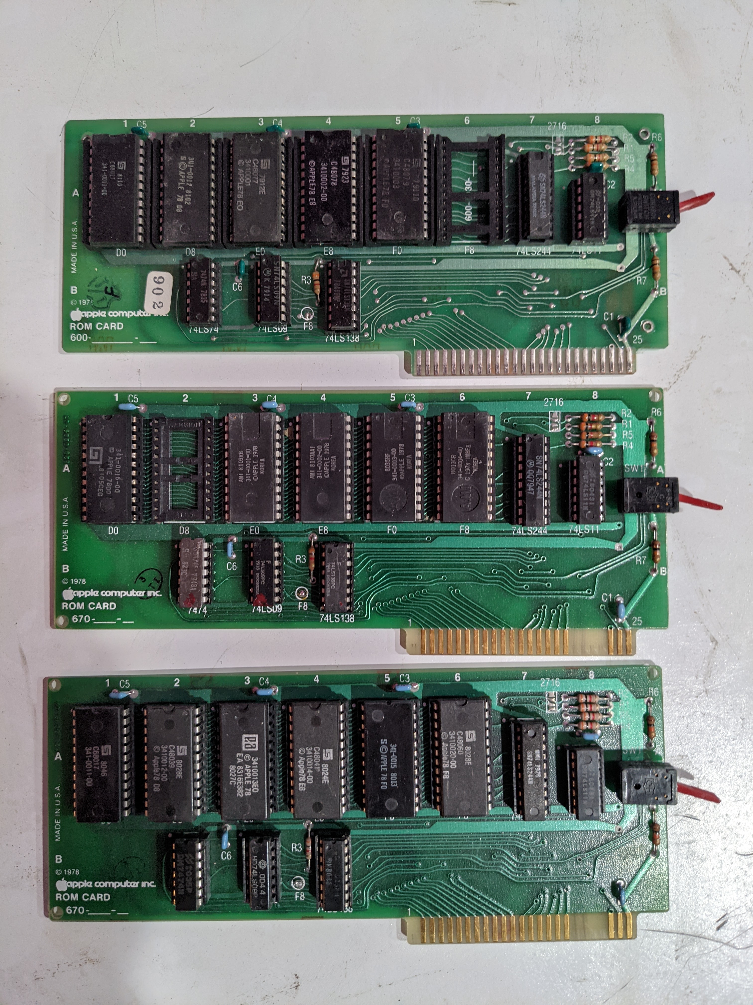 Apple ROM cards