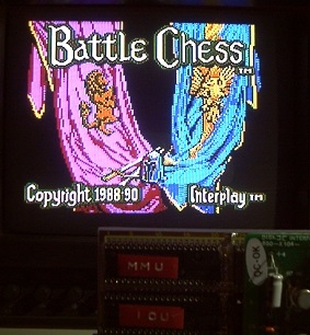 Battlechess intro screen (double hires)