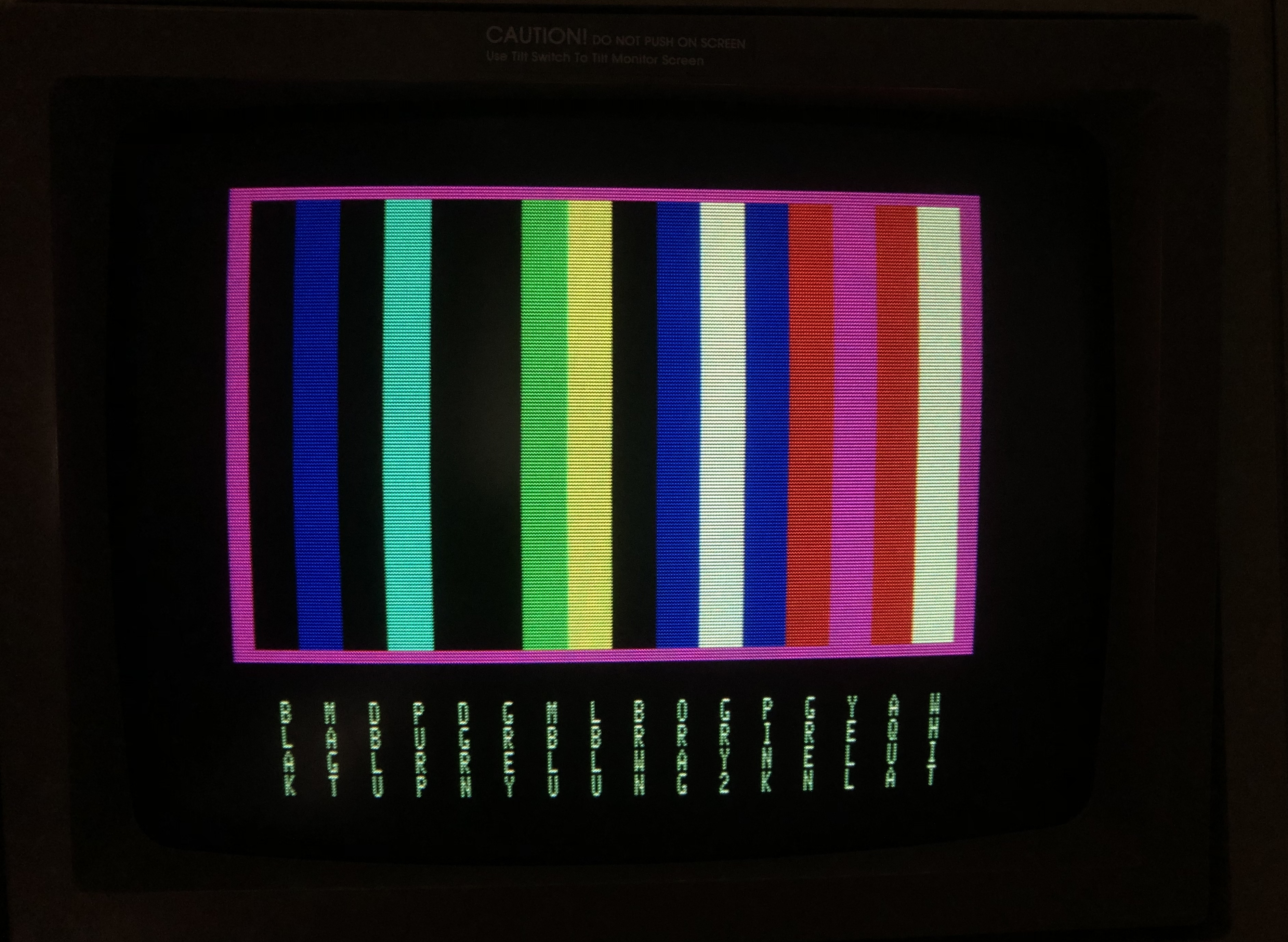 iigs color bars