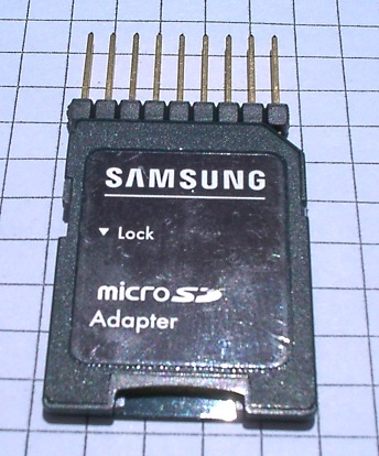 DIY micro SD adapter