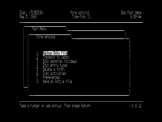 Time Trax II - more options